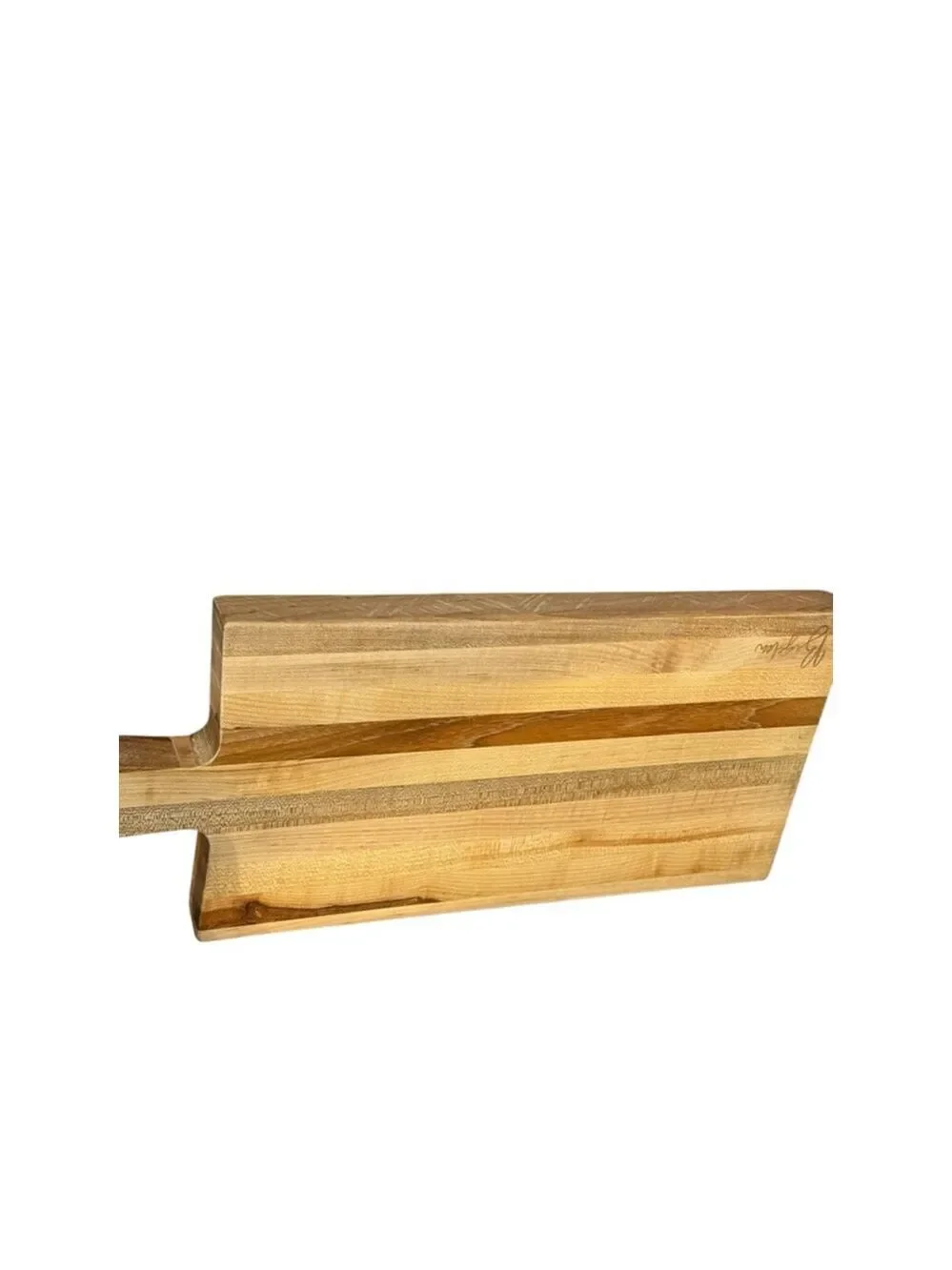 Bigelow Build Design Wood Cutting Board Beige Brown 18x9 NEW